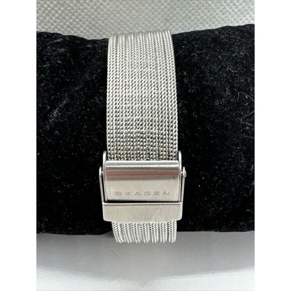 Skagen Denmark SKW2284 Women\'s Silver Stainless Steel Mesh Analog Watch AEA283
